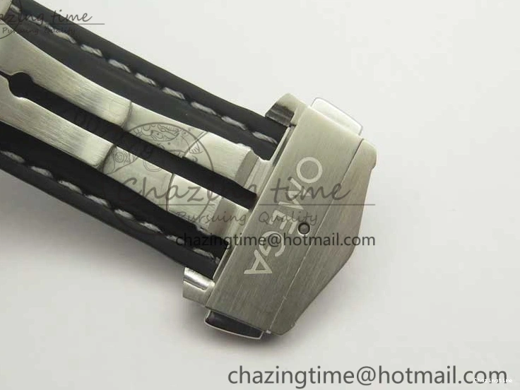 0308 Aqua Terra 150M Master Chronometers VSF 1:1 Best Edition Black Dial SS Hand on Black Rubber Strap A8900 Super Clone Unisex 8005